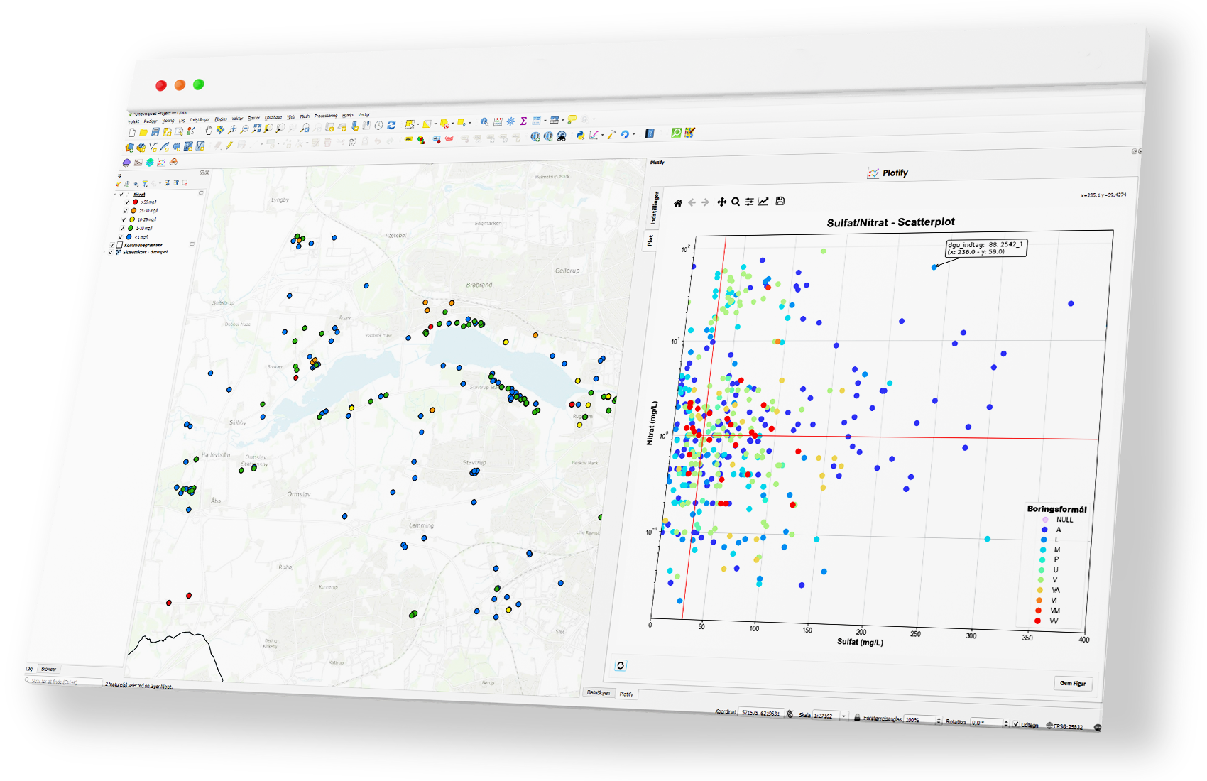 Plotify - plots og grafer i QGIS